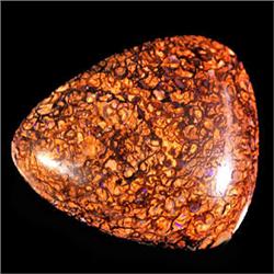 24.76ct RARE Breathtaking Yowah Pattern Boulder Opal RARE $5350 (GEM-8042A)