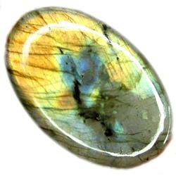32ct RARE Huge Cabochon Superlative Labradorite Best Grade RARE $3750 (GEM-8055A)