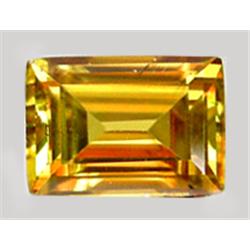 1.28ct RARE Baguette Color Change Sphene Unheated AAA VS (GEM-8110A)