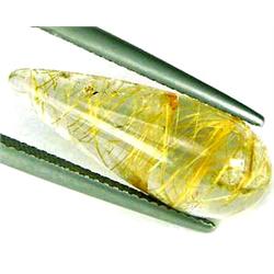 7.30ct RARE  Collect RAREable Natural Golden Rutilated Quartz (GEM-8146)