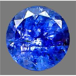 0.65ct RARE  Round Cut Top AAA Blue Natural Tanzanite (GEM-8228)