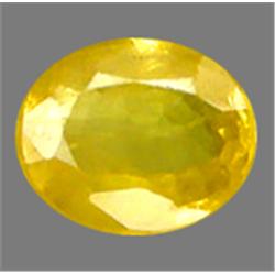 .85ct RARE  Oval Cut Top AAA Yellow Sapphire VS (GEM-8231A)