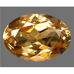 6.77ct RARE  Oval Cut Top AAA Imperial Topaz VVS (GEM-9011)