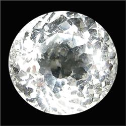 14.79ct RARE  Round Top AAA Silver White Quartz VVS (GEM-9018)