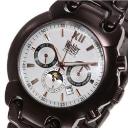 New Wohler Mens CHRONO Style Watch Retail $2695 (WAT-104)