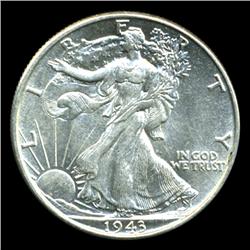1943 Walking Liberty Half Choice Uncirculated (COI-4362)