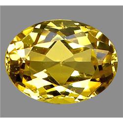 0.96ct Top AAA Oval Yellow Beryl Tanzania  VVS (GEM-8767)