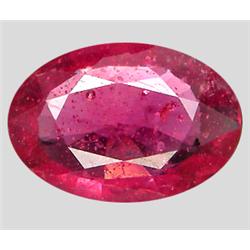 3.02ct Top AAA Pink Red Ruby Mogok Oval Cut  VVS (GEM-8812)