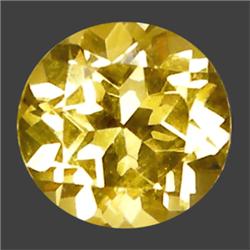 1.16ct Top AAA Round Yellow Beryl Tanzania  VVS (GEM-8873)