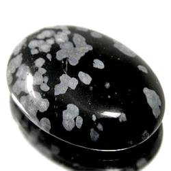 9.30ct Natural Snowflake Obsidian Gemstone (GEM-9029)
