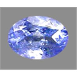 1.14ct Oval Cut Top AAA Blue Natural Tanzanite  VVS (GEM-9119)