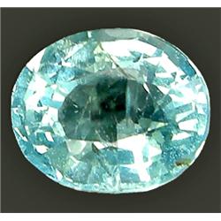 1.58ct Oval Cut Blue Green Natural Apatite VS (GEM-9176)
