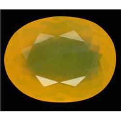 42.64ct Picturesque Yellow Fire Mexico Opal (GEM-9192)