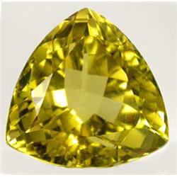 31.07ct Iresdescent Top Golden Green Quartz  AAA FLAWLESS (GEM-9201)