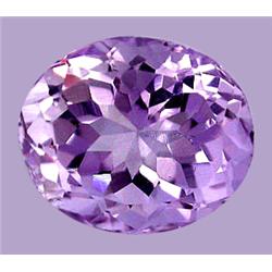 20.07ct Natural Oval Violet Amethyst Gemstone (GEM-9236)