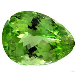23.55ct Dazzling Natural Green Kunzite Pear Pakistan VVS (GEM-9241)