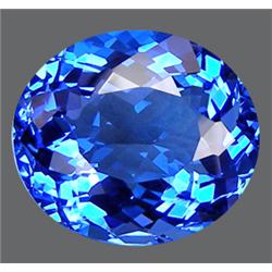 13.50ct  Outstanding Oval Sky Blue Quartz (GEM-9258)
