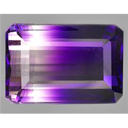 20.55ct  Extreme Emerald Bi Color Ametrine FLAWLESS (GEM-9261)