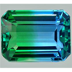 26.75ct  Excellent Octagon Bi Color Quartz FLAWLESS (GEM-9263)