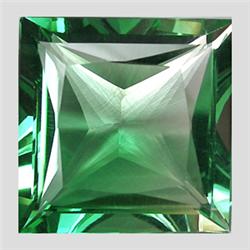 17.05ct Scrumptious Princess Square Bi Color Quartz FLAWLESS (GEM-9266)