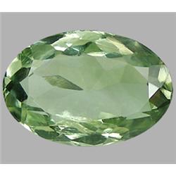 6.95ct  Classic Oval Green Amethyst FLAWLESS (GEM-9267)