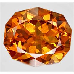 24.80ct  Classy  Fancy Madeira Citrine FLAWLESS (GEM-9283)