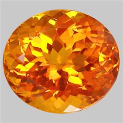 24.20ct  Extremely  Oval Madeira Citrine FLAWLESS (GEM-9290)