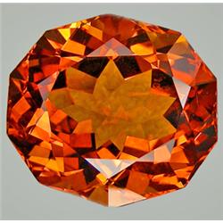 21.20ct  Flawless  Fancy Madeira Citrine FLAWLESS (GEM-9291)