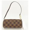 Image 1 : Louis Vuitton Damier Ebene Canvas Leather Papillon Pouch Bag