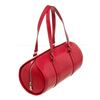 Image 2 : Louis Vuitton Red Epi Leather Soufflot Shoulder Bag