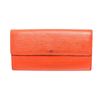 Image 1 : Louis Vuitton Orange Epi Leather w/Intials Sarah Wallet