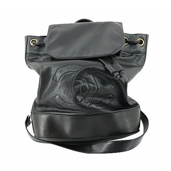 Chanel Black Vintage Lambskin Timeless Sling Bag