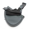 Image 2 : Christian Dior Homme Gray Leather Saddle Shoulder Bag
