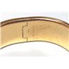 Image 6 : Hermes Black Metal Clic Clac Wide Bangle Bracelet GHW