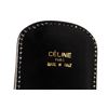 Image 7 : Celine Vintage Black Leather Horse Carriage Box Shoulder Bag