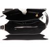 Image 8 : Celine Vintage Black Leather Horse Carriage Box Shoulder Bag