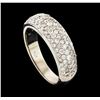 Image 4 : 0.95 ctw Diamond Ring - 18KT White Gold