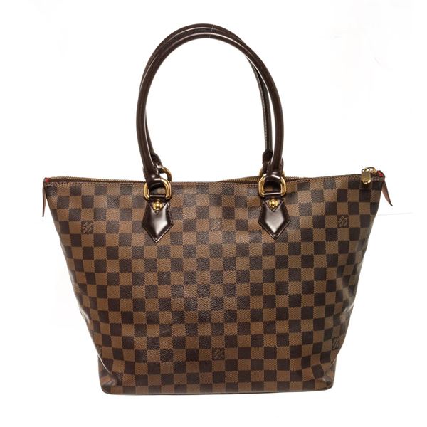 Louis Vuitton Damier Ebene Saleya PM Tote