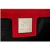 Image 5 : Fendi Red Leather Zucca Mama Baugette Shoulder Bag
