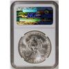 Image 2 : 1991 American Silver Eagle .999 Fine Silver Dollar Coin NGC MS69