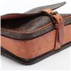 Image 4 : Louis Vuitton Brown Monogram Canvas Leather Cartouchiere GM Crossbody Bag