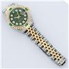 Image 8 : Rolex Ladies 2 Tone Green Diamond & Emerald Datejust Wristwatch