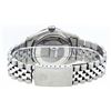 Image 5 : Rolex Stainless Slate Grey Diamond 36MM Oyster Perpetual Datejust Wristwatch