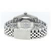 Image 9 : Rolex Stainless Slate Grey Diamond 36MM Oyster Perpetual Datejust Wristwatch