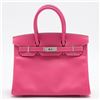 Image 1 : Hermes Rose Epsom Leather Birkin 30cm Handbag PHW