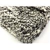 Image 3 : Chanel Black White Multicolor Quilted Boucle Tweed Double Flap Shoulder Bag