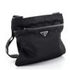 Image 1 : Prada Front Zip Messenger Bag Tessuto Medium