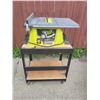 Image 1 : Ryobi RTS10G 10" Table Saw with Wheeled Table