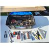Image 1 : Mastercraft Organizer Toolbox & Assorted Hand Tools