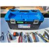 Image 3 : Mastercraft Organizer Toolbox & Assorted Hand Tools